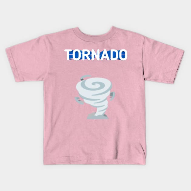 tornado Kids T-Shirt by Sofyane nadif